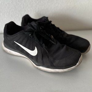 Nike Running Shoes Training Shoes Black Running Sneakers Size 7.5